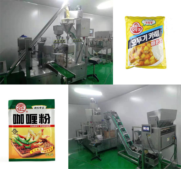 星火咖喱粉粉剂包装机械设备